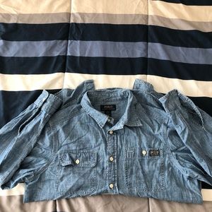 Boys Polo Ralph Lauren Jean collar shirt